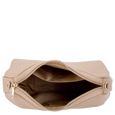 Seidenfelt Ikast Hobo - Umhängetasche 31 cm (beige/gold) - Markenkoffer