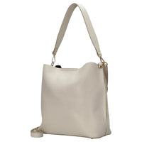 Seidenfelt Lilla Ro Midi Hobo - Schultertasche 30 cm (cream) - Ansicht 2