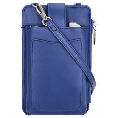 Seidenfelt Medja - Handytasche 18 cm (galactic blue) - Markenkoffer