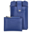 Seidenfelt Medja - Handytasche 18 cm (galactic blue) - Markenkoffer