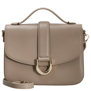 Seidenfelt Nellim - Henkeltasche 25.5 cm (smooth taupe/gold) - Markenkoffer