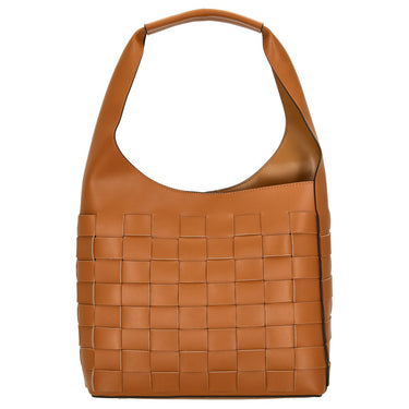 Seidenfelt SFM204 - Schultertasche 30 cm (caramel/gold) - Markenkoffer