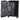 Skyline Orlando - 4 - Rollen - Trolley Set L erw./M. erw./S + Boarding Bag + Beautycase 5tlg. (schwarz) - Markenkoffer