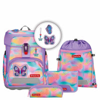 Step by Steo Cloud Flash - Schulranzen Set 5tlg. (Butterfly Luna) - Markenkoffer