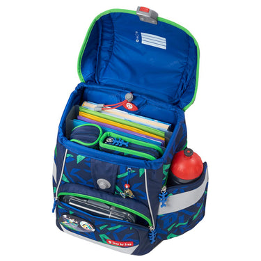 Step by Step 2in1 Plus - Schulranzen Set 6tlg. (Soccer Ben) - Markenkoffer