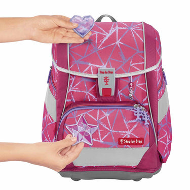 Step by Step 2in1 Plus - Schulranzen Set 6tlg. (Star Stella) - Markenkoffer