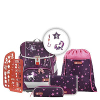 Step by Step 2in1 Plus - Schulranzen Set 6tlg. (Unicorn) - Markenkoffer