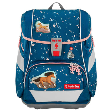 Step by Step 2in1 Plus - Schulranzen Set 6tlg. (Wild Horse Ronja) - Markenkoffer