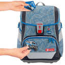 Step by Step 2in1 Plus - Schulranzen Set 6tlg. (Wild T - Rex Taro) - Markenkoffer