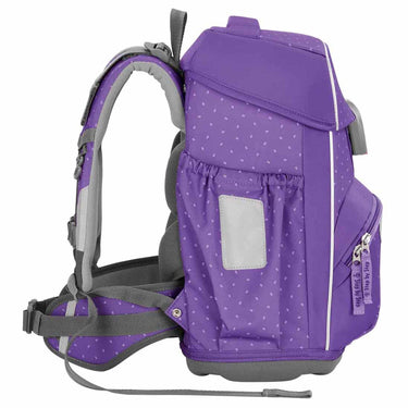 Step by Step Basis - Schulranzen Set 4tlg. (Purple Konfetti) - Markenkoffer