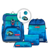 Step by Step Cloud Ocean - Set de mochila escolar 5 piezas (Space Craft Spike)