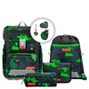 Step by Step Cloud - Set de mochila escolar 5 piezas (Black Cat Chiko)
