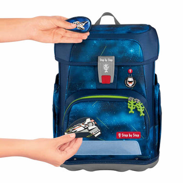 Step by Step Cloud - Schulranzen Set 5tlg. (Starship Galactus) - Markenkoffer