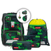 Step by Step Giant - Set de mochila escolar 5 piezas (Black Cat Chiko)