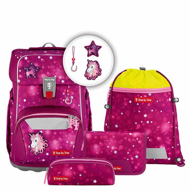 Step by Step Giant - Schulranzen Set 5tlg. (Sweet Unicorn Nuala) - Markenkoffer