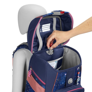 Step by Step Space Reflect Schulranzen Set 5 tlg. (Star Seahorse Zoe) - Markenkoffer