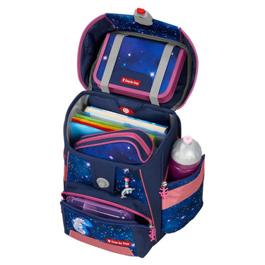 Step by Step Space Reflect Schulranzen Set 5 tlg. (Star Seahorse Zoe) - Markenkoffer