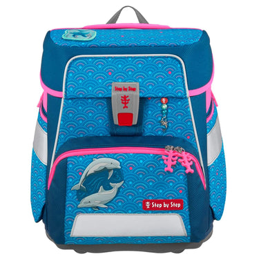 Step by Step Space - Schulranzen Set 5tlg. (Dolphin Pippa) - Markenkoffer