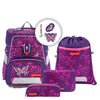 Step by Step Space Shine - Mochila escolar Set 5tlg. (Butterfly Night Ina)