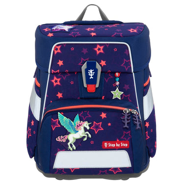 Step by Step Space Shine - Schulranzen Set 5tlg. (Pegasus Night Nuala) - Markenkoffer