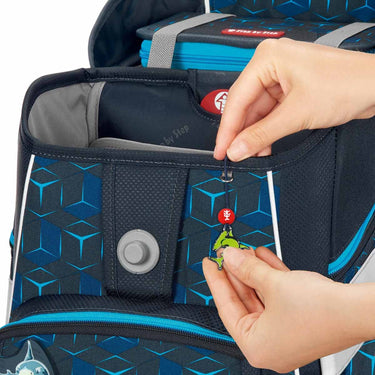 Step by Step Space Shine - Schulranzen Set 5tlg. (Shark Dexter) - Markenkoffer