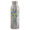 Step by Step Accessories 500 ml Insulated Stainless Steel - Water Bottle (Blue/Yellow)