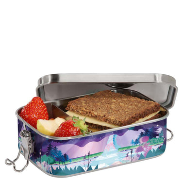 Step by Step Zubehör Edelstahl - Lunchbox 17 cm (Dreamy Pegasus) - Markenkoffer