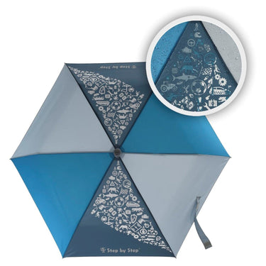 Step by Step Zubehör - Regenschirm Magic Rain EFFECT (Blue) - Markenkoffer