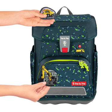 Step by Step Zubehör - Set "Magic Mags" (Bagger Rocco) - Markenkoffer