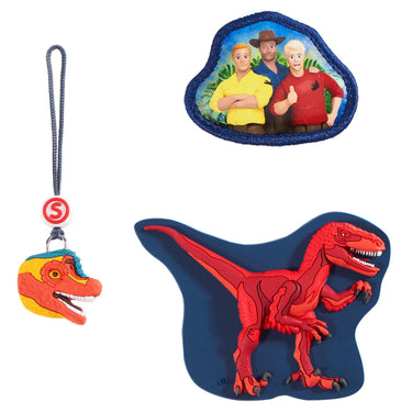 Step by Step Zubehör - Set "Magic Mags" Schleich (Velociraptor) - Markenkoffer