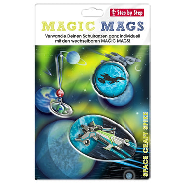 Step by Step Zubehör - Set "Magic Mags" (Space Craft Spike) - Markenkoffer