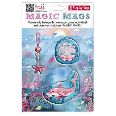 Step by Step Zubehör - Set "Magic Mags" (Sweet Dolphin Lou) - Markenkoffer
