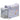 Stokke® JetKids™ Reiseset BedBox 46 cm Set 2 tlg. - 4 - Rollen - Kabinentrolley (arctic blue) - Markenkoffer