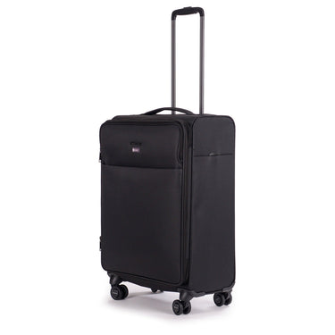 Stratic Light+ - 4 - Rollen - Trolley 68 cm M erw. (black) - Markenkoffer