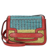 The Bridge Lucrezia Wow - Bolso de hombro 21 cm (verde/azul/celeste)