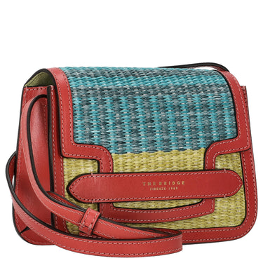 The Bridge Lucrezia Wow - Umhängetasche 21 cm (verde/blu/azzurro) - Ansicht 5