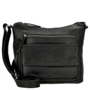 The Chesterfield Brand Hailey - Schultertasche Leder 24 cm (black)