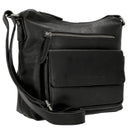 The Chesterfield Brand Hailey - Schultertasche Leder 24 cm (black) - Ansicht 5
