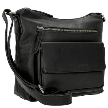 The Chesterfield Brand Hailey - Schultertasche Leder 24 cm (black) - Ansicht 5