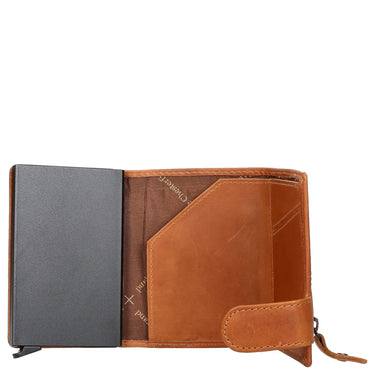 The Chesterfield Brand Leicester - Kreditkartenetui 6cc 10 cm RFID (cognac) - Markenkoffer