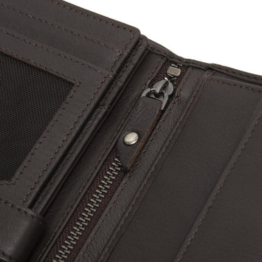 The Chesterfield Brand Leroy Nappa - Geldbörse 7cc 12 cm RFID (braun) - Markenkoffer