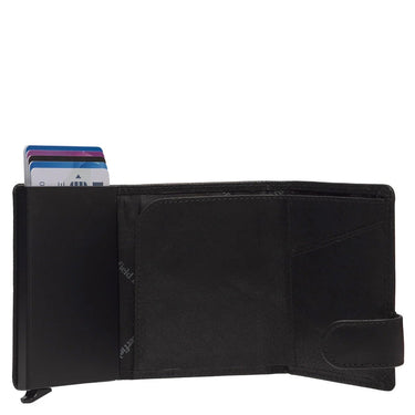 The Chesterfield Brand Portland - Kreditkartenetui 6cc 10 cm RFID (black) - Markenkoffer