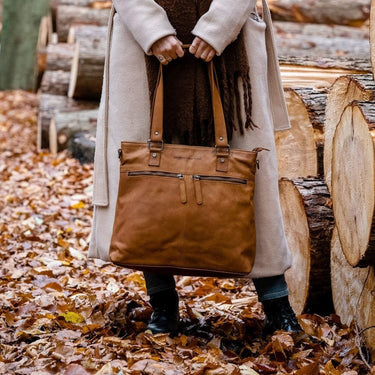 The Chesterfield Brand Rome - Shopper 14" 38 cm (cognac) - Markenkoffer