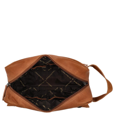 The Chesterfield Brand Rosario - Kulturbeutel zum Aufhängen 25 cm (cognac) - Markenkoffer