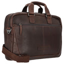 The Chesterfield Brand Seth Samuel - Laptoptasche 15" Leder 40 cm (brown) - Markenkoffer