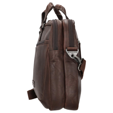 The Chesterfield Brand Seth Samuel - Laptoptasche 15" Leder 40 cm (brown) - Markenkoffer
