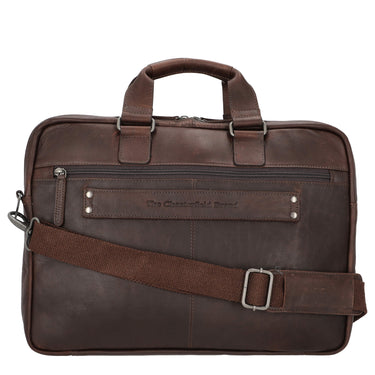 The Chesterfield Brand Seth Samuel - Laptoptasche 15" Leder 40 cm (brown) - Markenkoffer