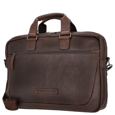 The Chesterfield Brand Seth Samuel - Laptoptasche 15" Leder 40 cm (brown) - Markenkoffer