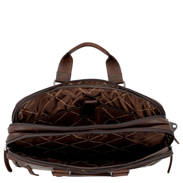 The Chesterfield Brand Seth Samuel - Laptoptasche 15" Leder 40 cm (brown) - Markenkoffer