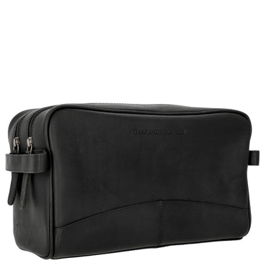 The Chesterfield Brand Stefan - Kulturbeutel Leder 29 cm (black) - Markenkoffer